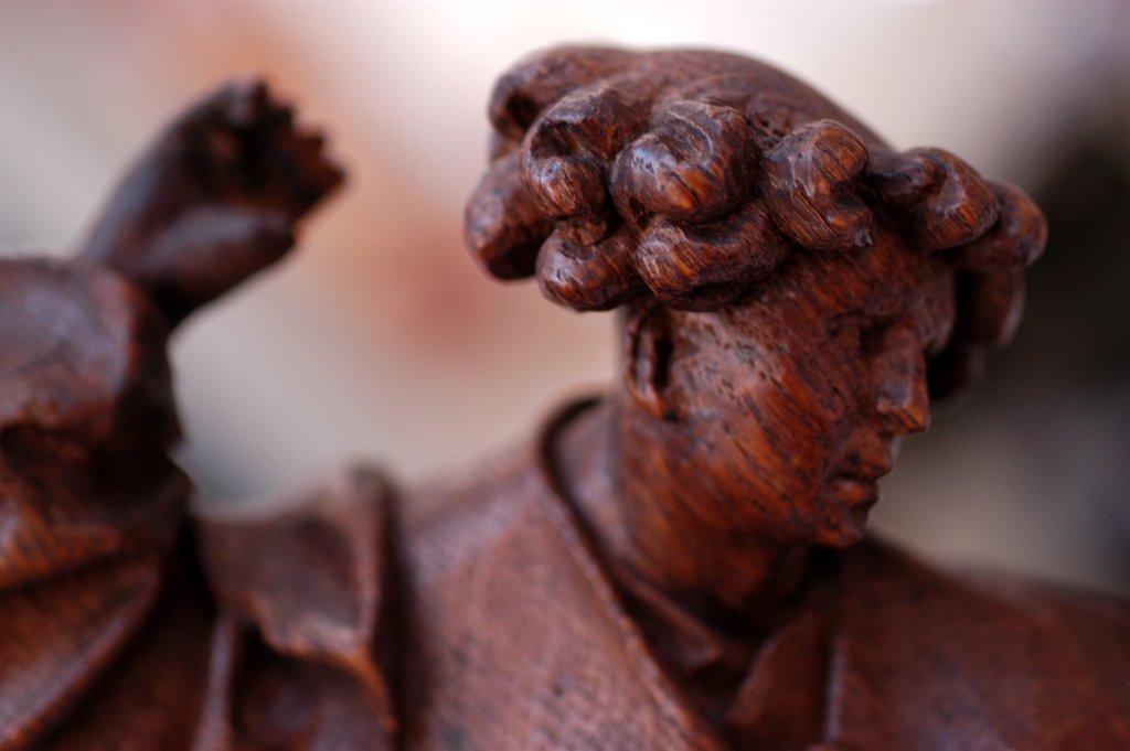 Detail of St. Michael by Stuart Cox