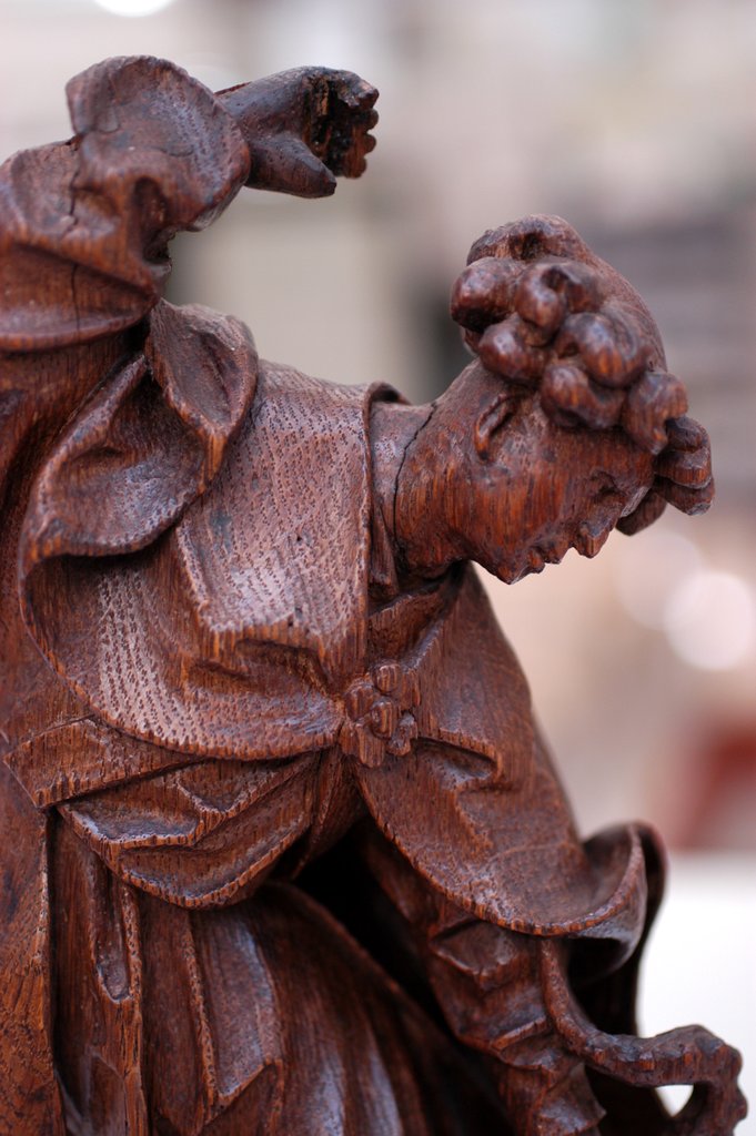 Detail of St. Michael by Stuart Cox