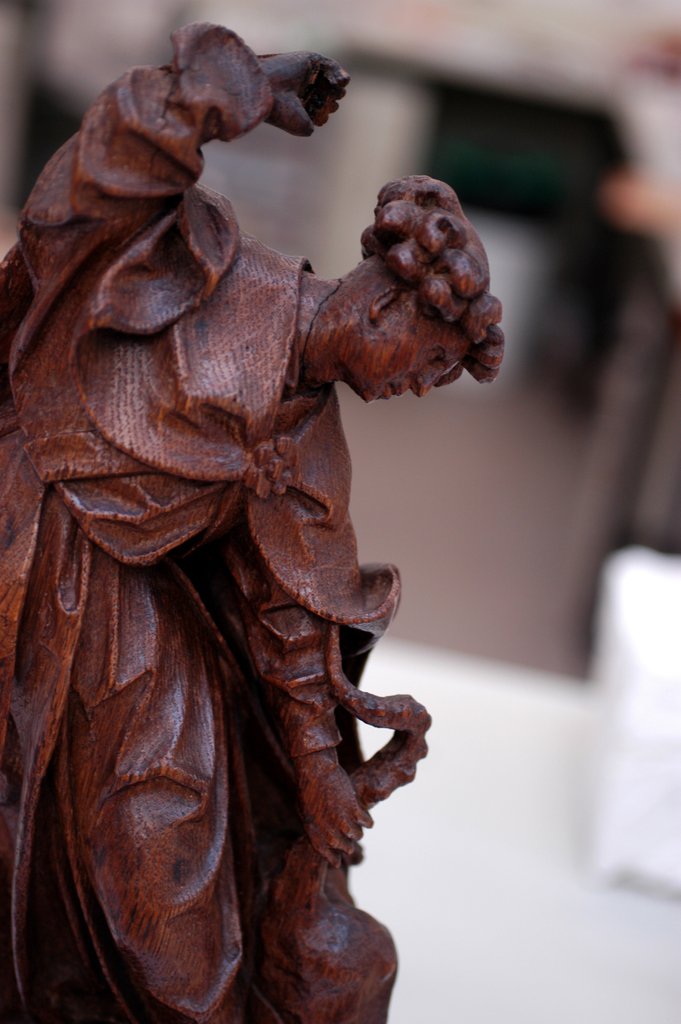 Detail of St. Michael by Stuart Cox