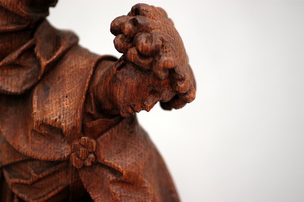 Detail of St. Michael by Stuart Cox