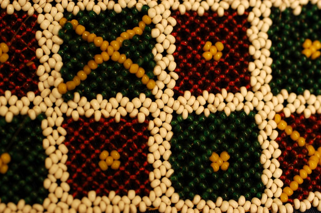 Detail of Pachisi Board by Stuart Cox