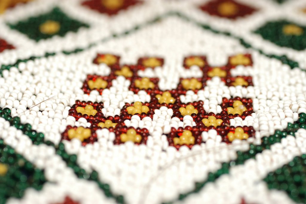 Detail of Pachisi Board by Stuart Cox