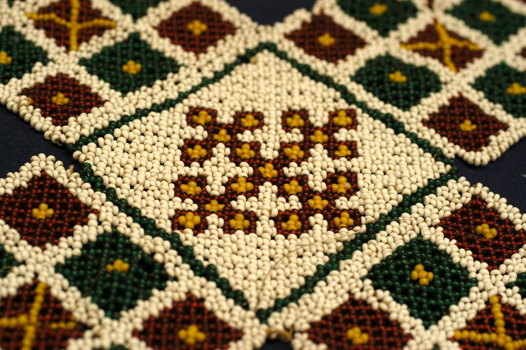 Detail of Pachisi Board by Stuart Cox