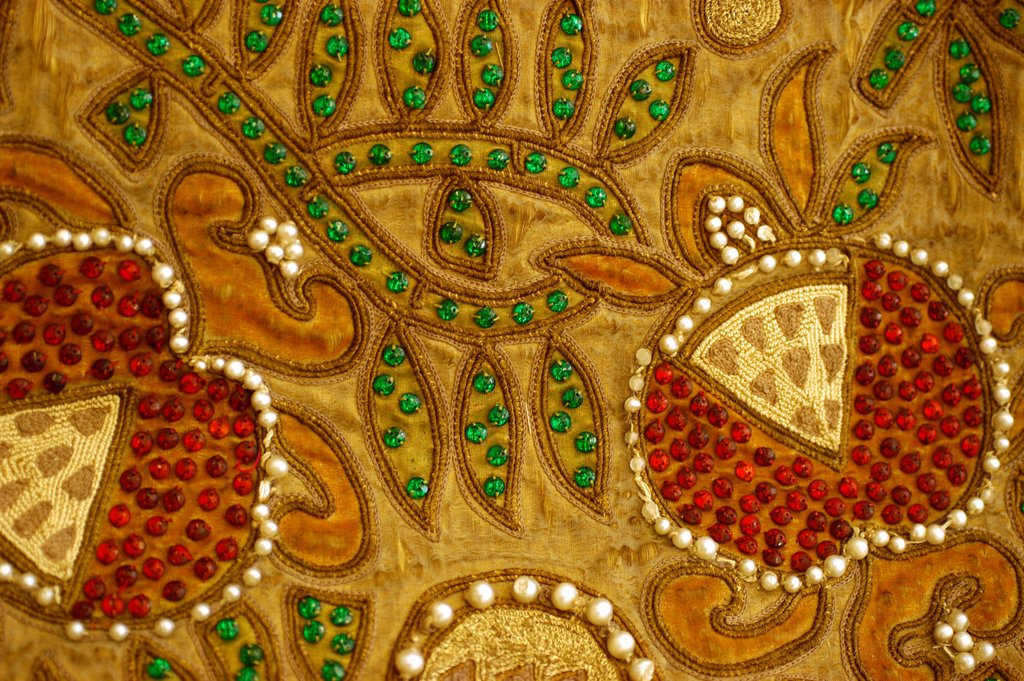 Detail of Theatre costume, detail by Stuart Cox