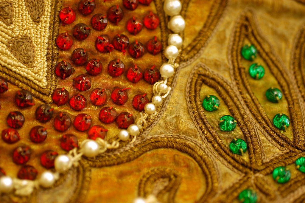 Detail of Theatre costume, detail by Stuart Cox