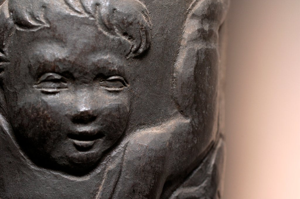 Detail of Four columns by Stuart Cox