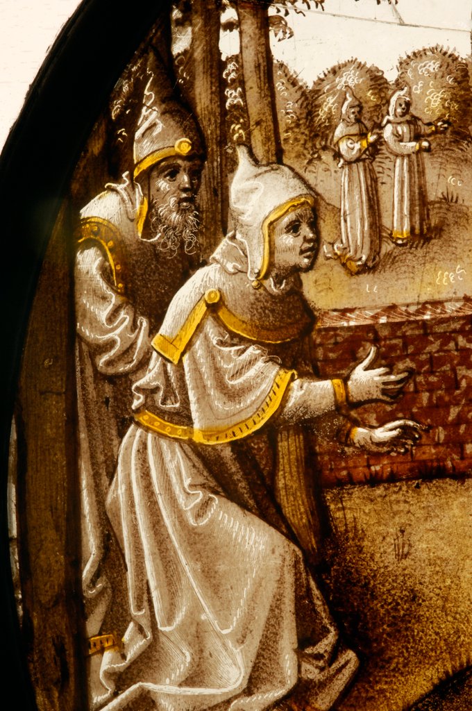 Detail of Susannah and the Elders by Stuart Cox