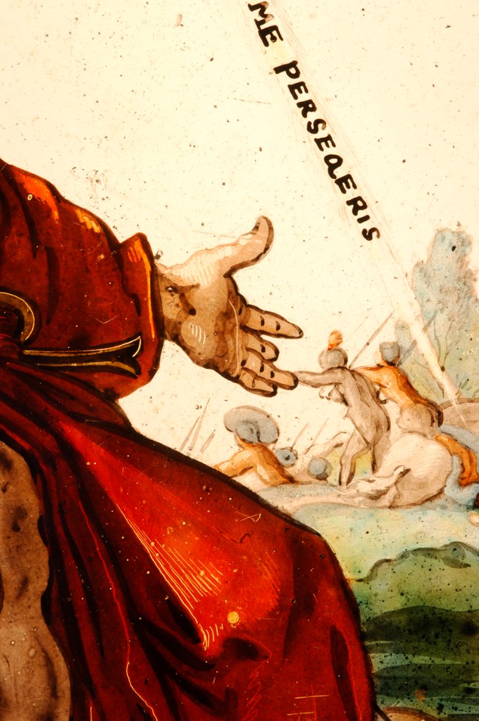 Detail of Saint Paul by Stuart Cox