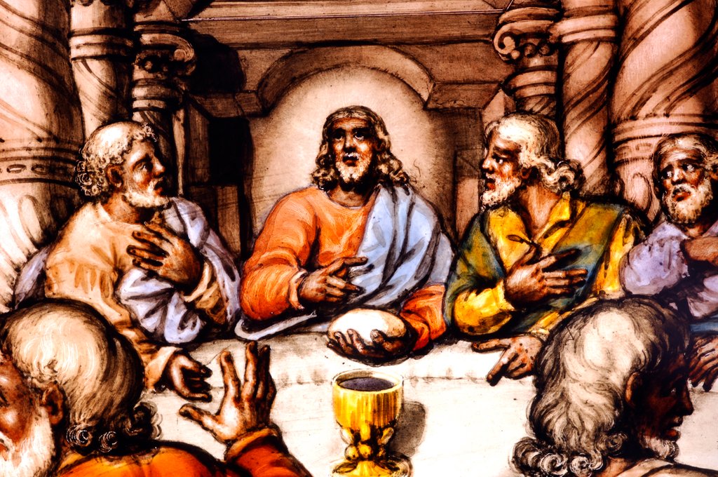 Detail of The Last Supper by Stuart Cox
