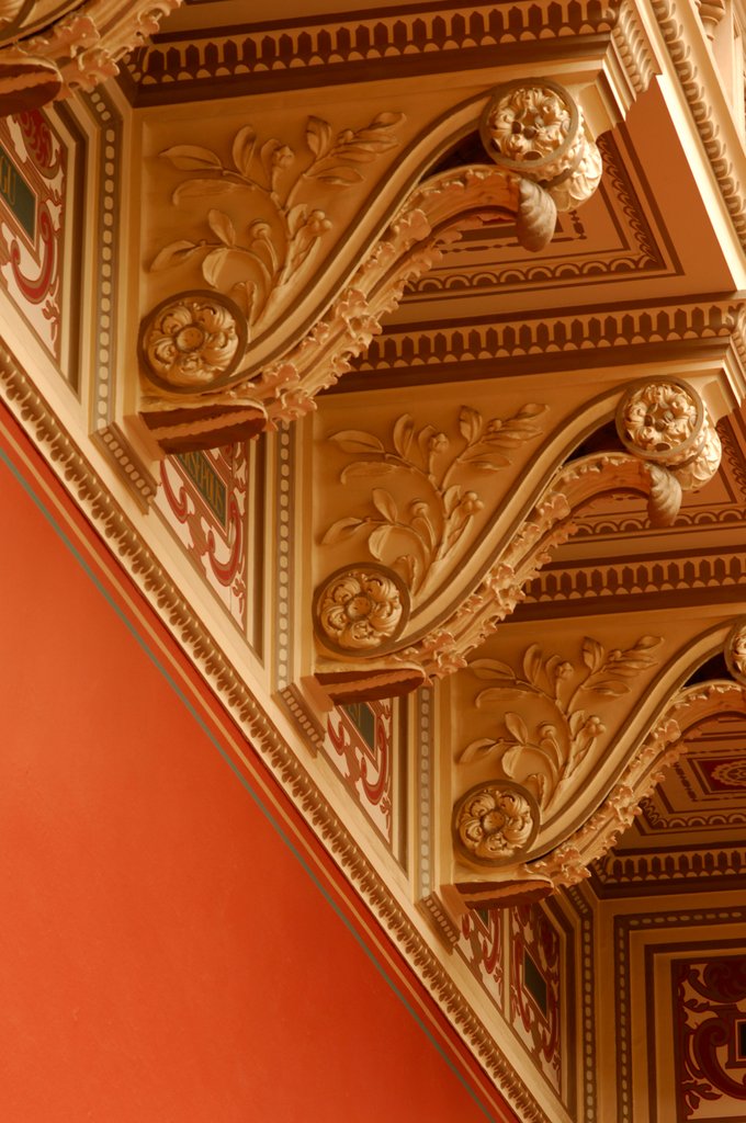Detail of Ceiling cornice by Stuart Cox