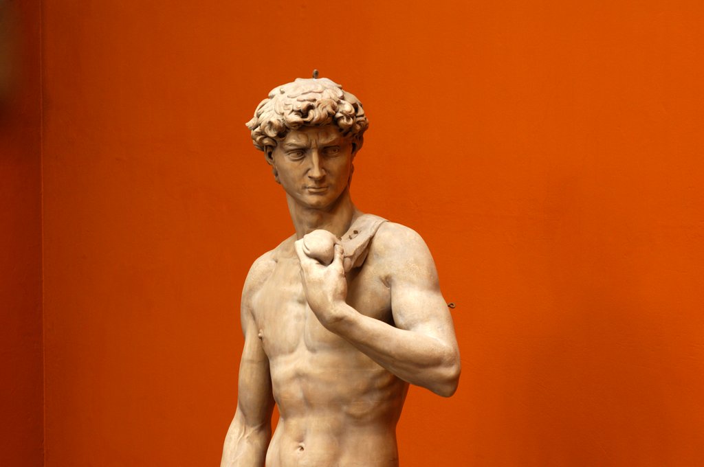Detail of David by Stuart Cox