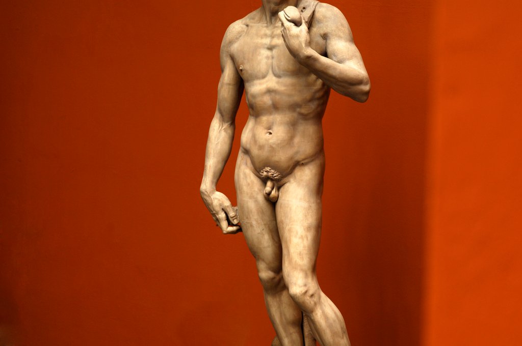 Detail of David by Stuart Cox