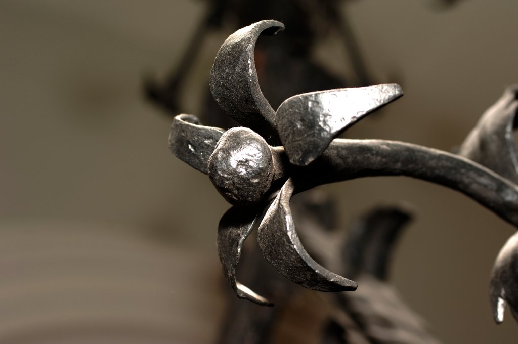 Detail of Metalwork detail, part of a well head by Stuart Cox