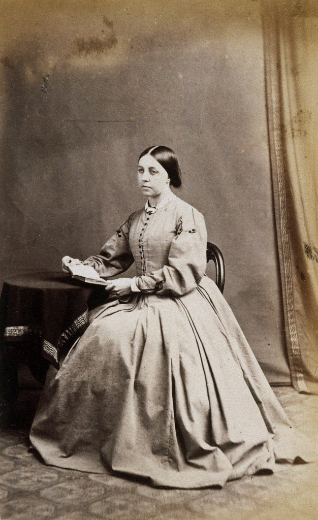 Detail of Caroline Dodgson by Lewis Carroll