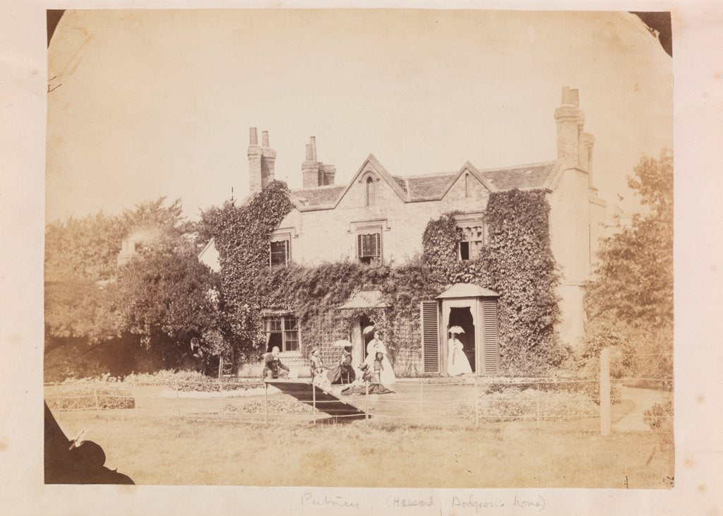 Detail of Putney (Hassard Dodgson's Home) by Lewis Carroll