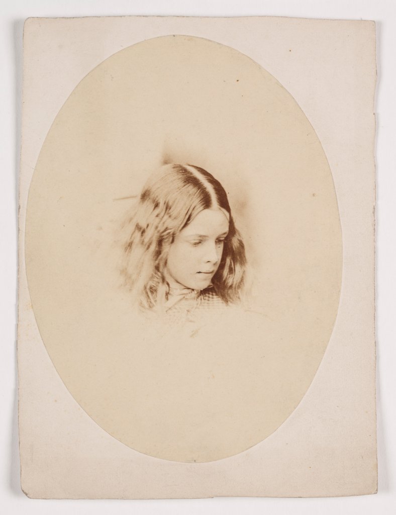 Detail of Louisa Barry by Lewis Carroll
