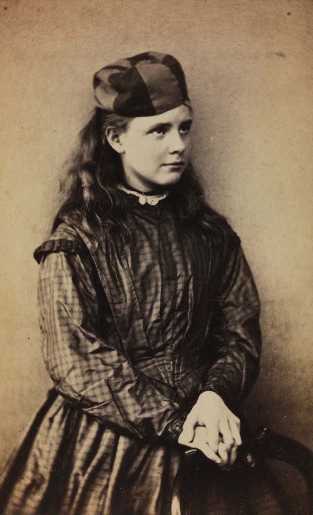 Detail of Louisa Barry by Lewis Carroll