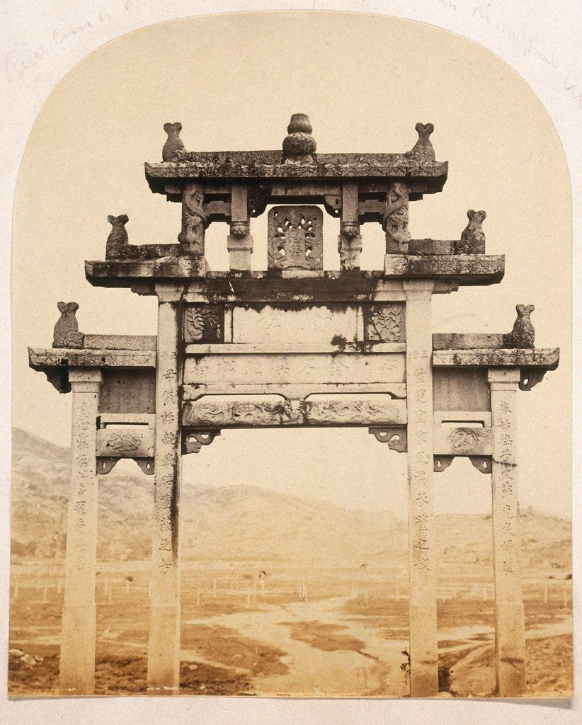Detail of Amoy by Felice Beato