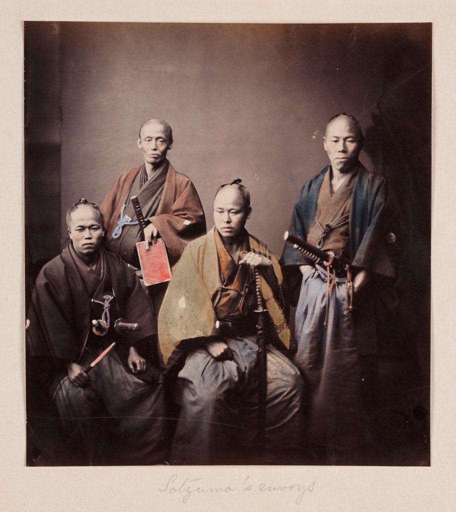 Detail of Satzuma's Envoys by Felice Beato