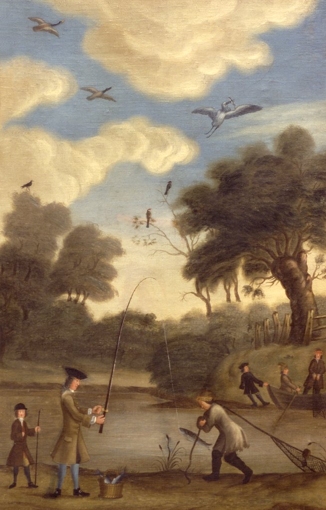 Detail of Fishing by Anonymous