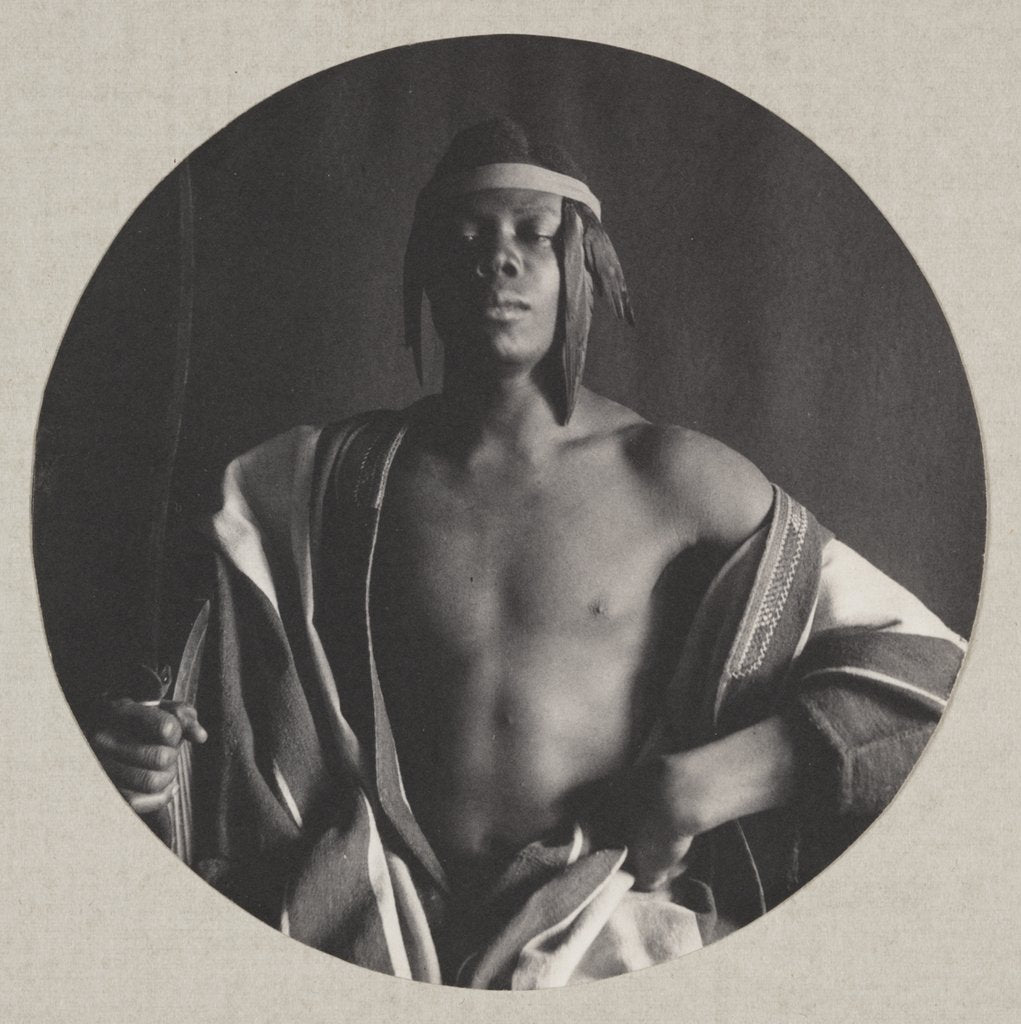 Detail of Ethiopian Monarch by Fred Holland Day