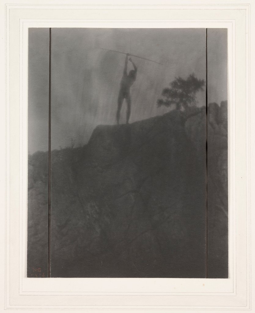 Detail of The Storm God by Fred Holland Day