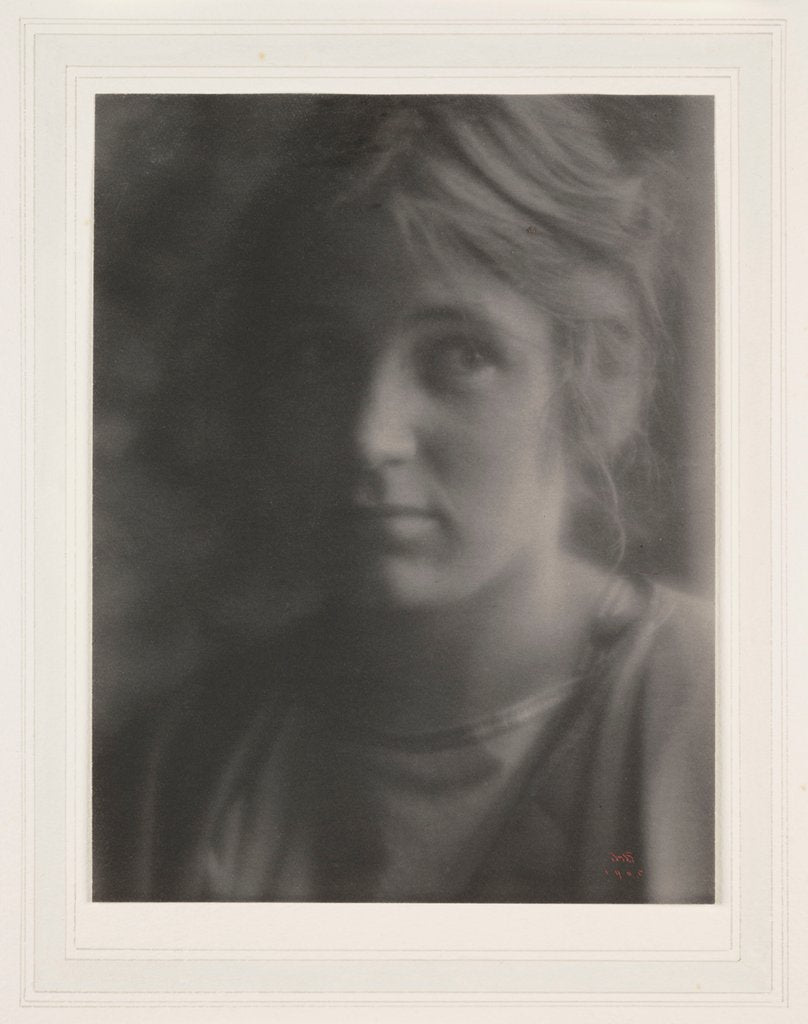 Detail of A Head (Beatrice Baxter Ruyl) by Fred Holland Day