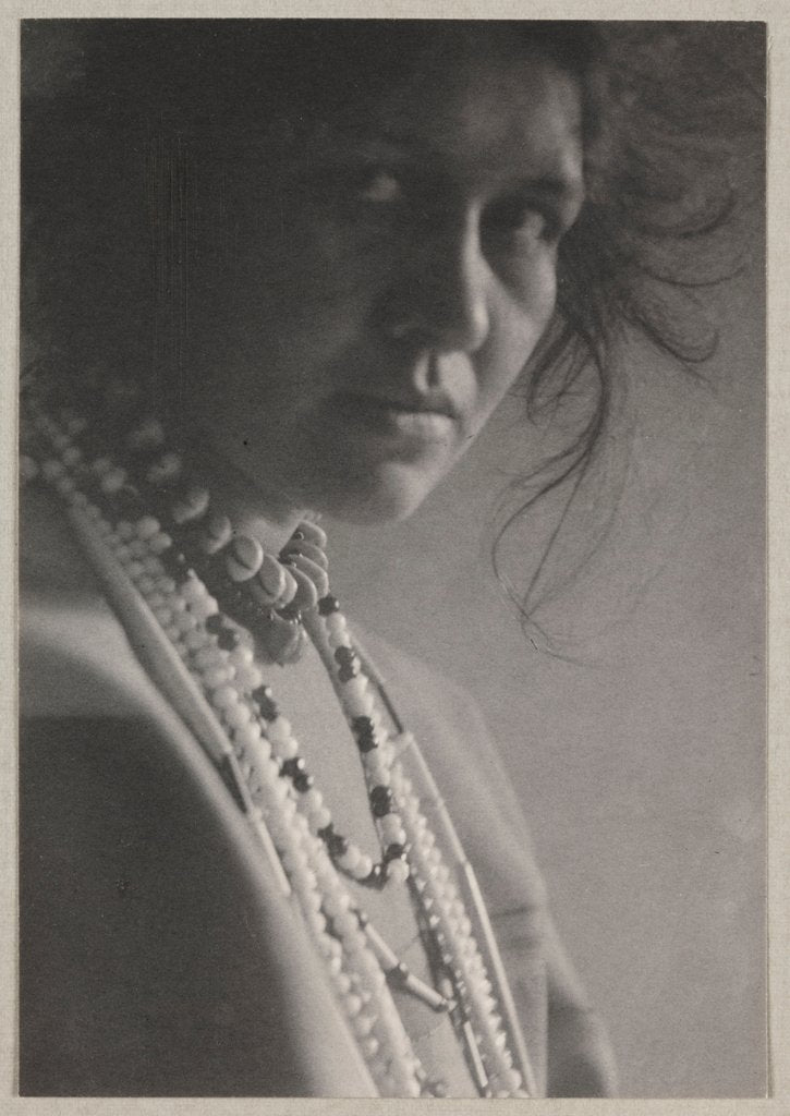 Detail of Woman with Necklaces by Fred Holland Day