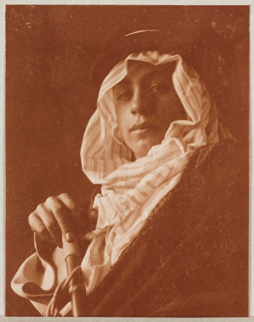 Detail of Portrait of Kahlil Gibran by Fred Holland Day