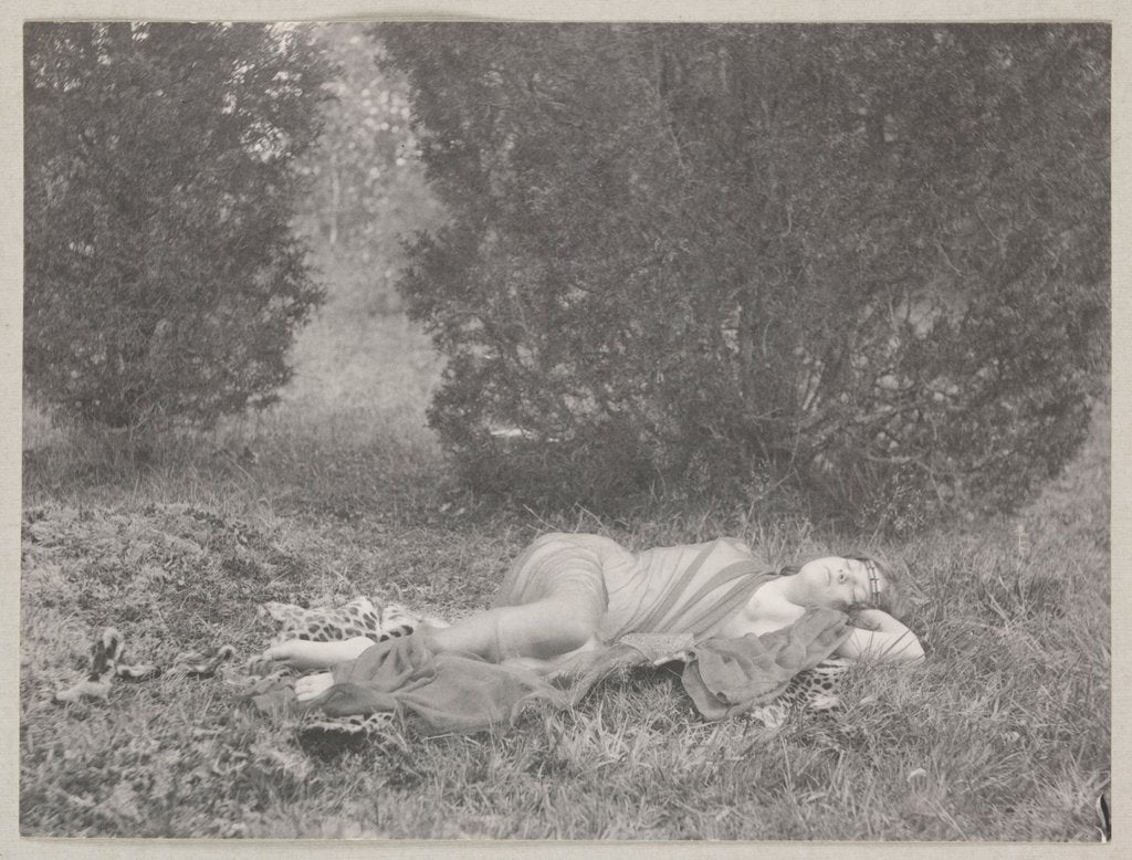 Detail of Nymph Asleep by Fred Holland Day