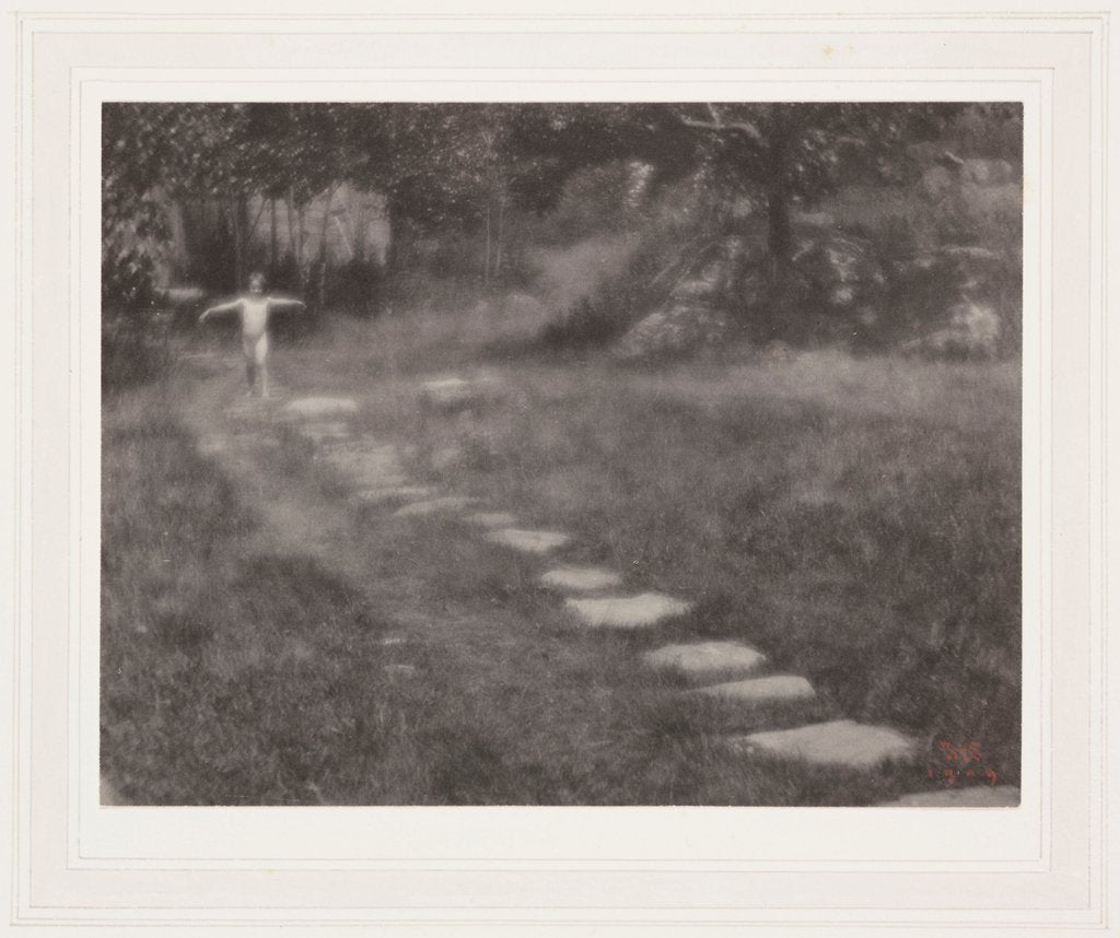 Detail of On the Threshold of Life (Ruth Ruyl) by Fred Holland Day