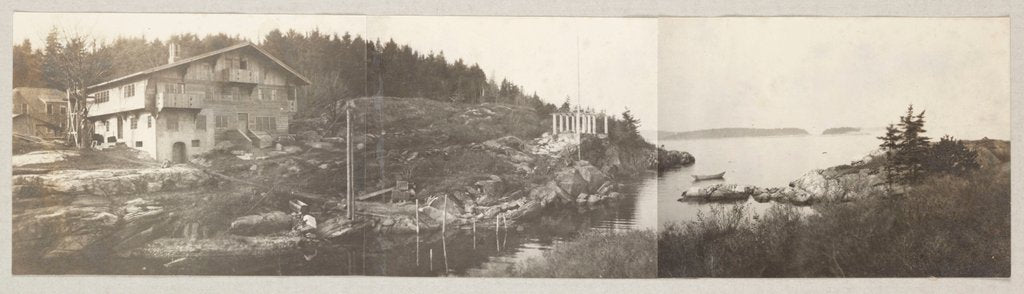 Detail of Fred Holland Day's country house by Fred Holland Day