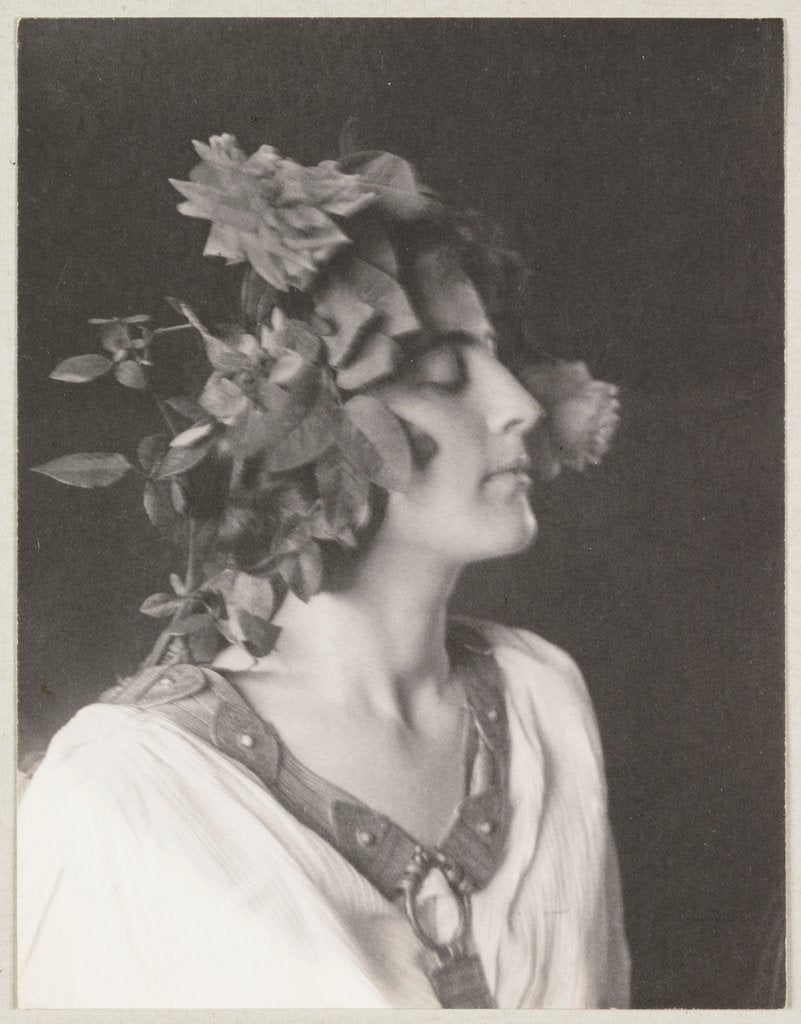 Detail of Model with Lily by Fred Holland Day