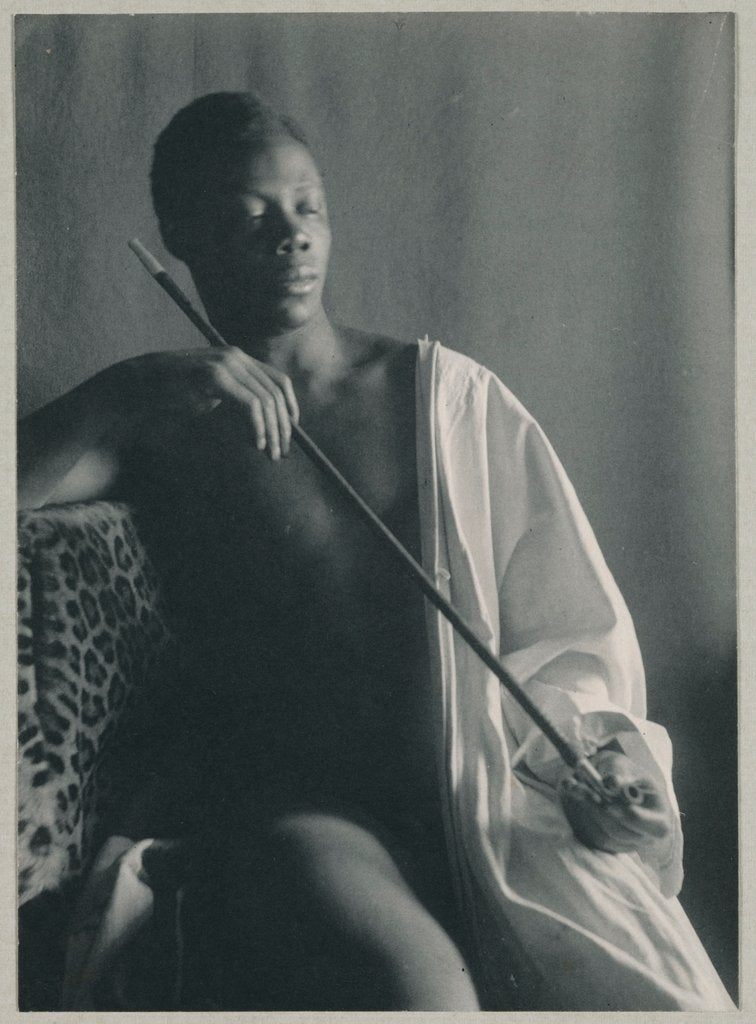 Detail of Ethiopian with a Pipe (also known as The Smoker) by Fred Holland Day