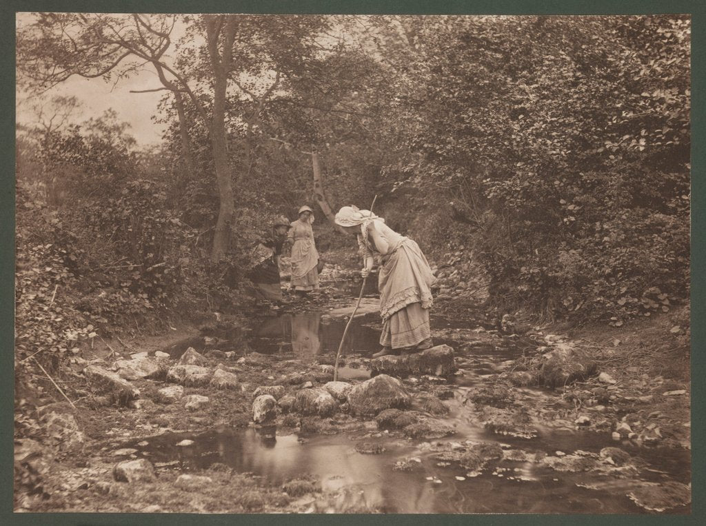Detail of The Shortest Way in Summertime by Henry Peach Robinson