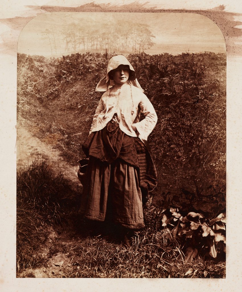 Detail of Jenny by Henry Peach Robinson