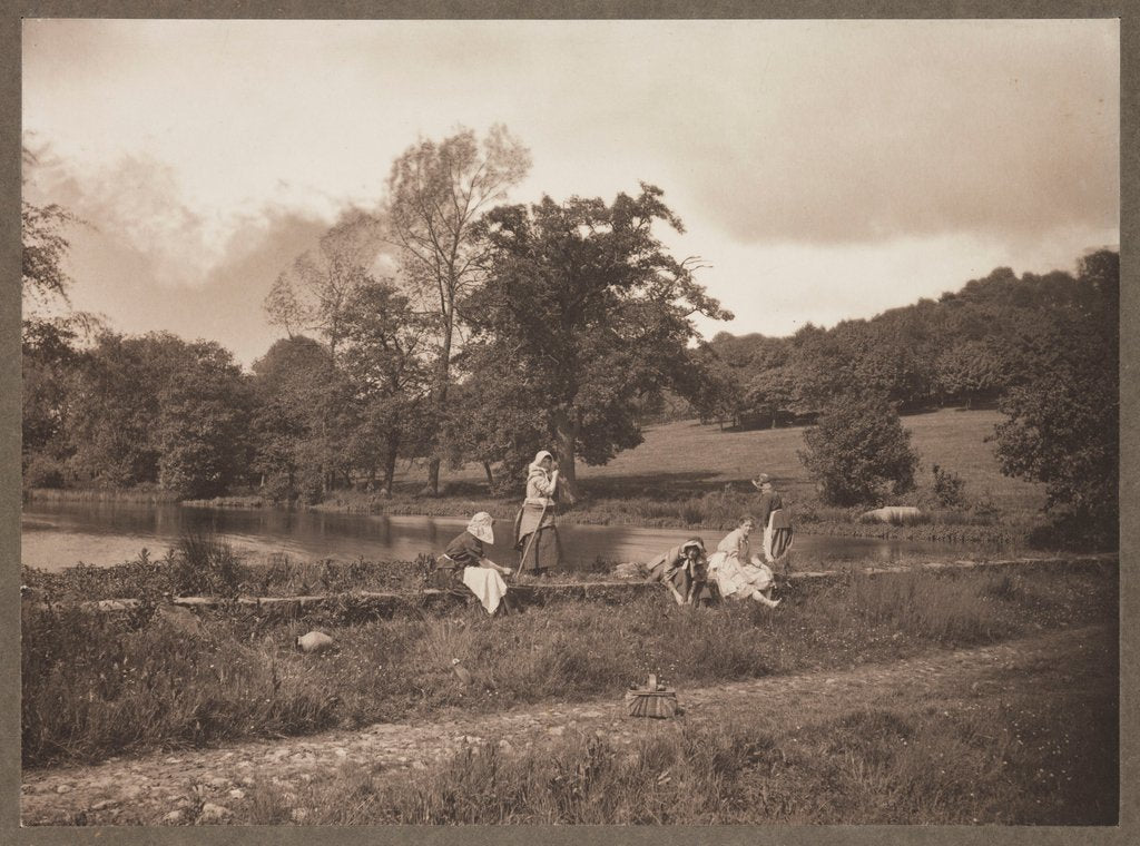 Detail of Peddler's by Henry Peach Robinson