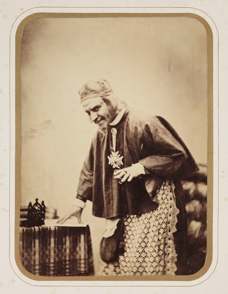 Detail of Mr Werner as Richelieu by Henry Peach Robinson