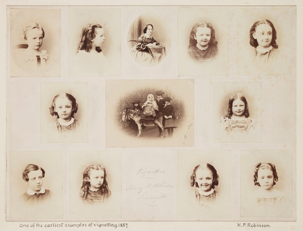 Detail of Vignettes by Henry Peach Robinson
