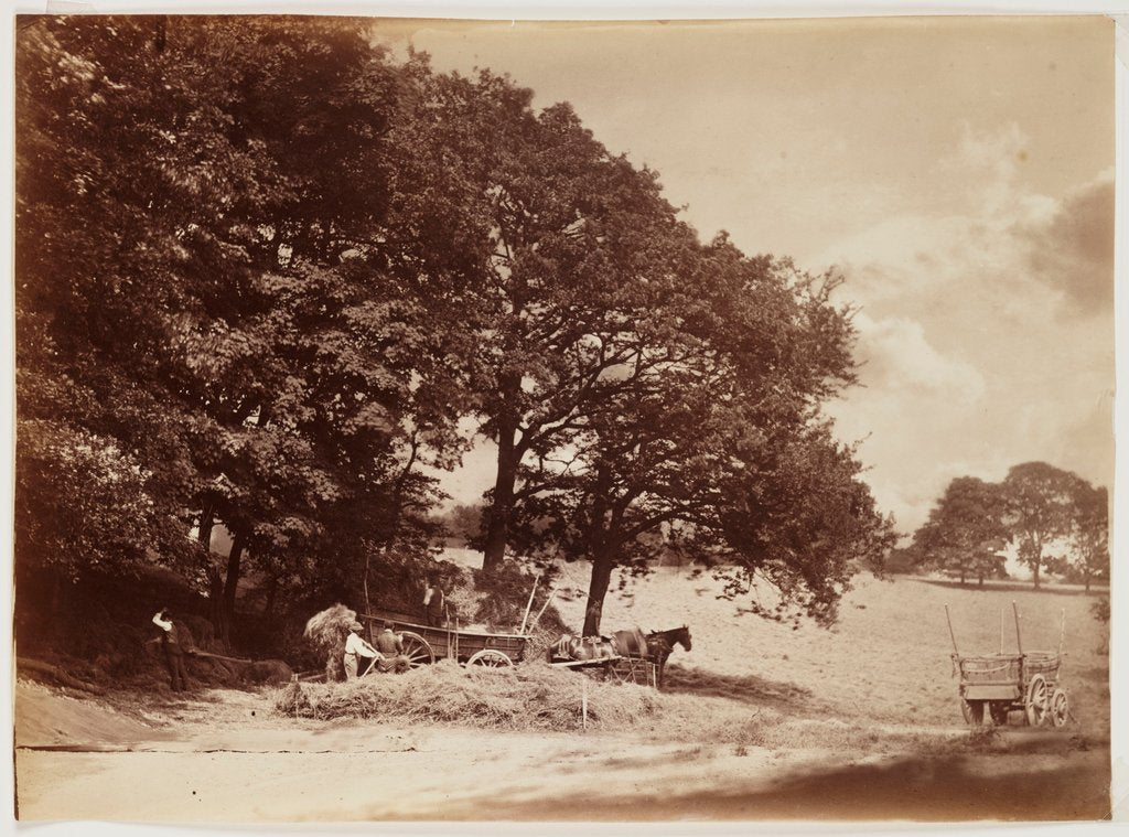 Detail of The Haycart by Henry Peach Robinson