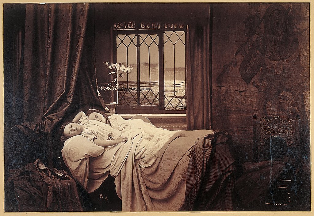 Detail of Sleep by Henry Peach Robinson