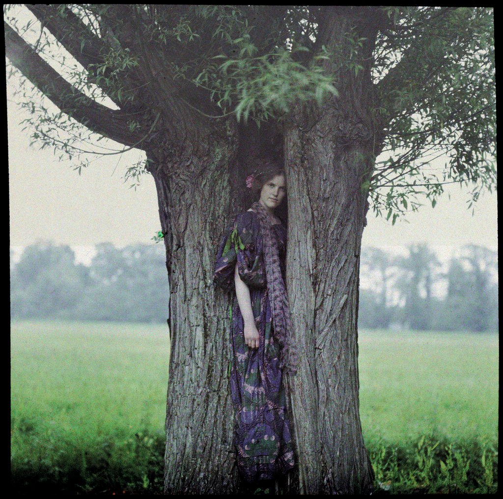 Detail of The Dryad by John Cimon Warburg