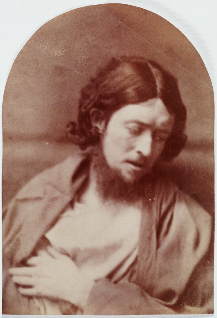 Detail of A Disciple by Oscar Gustav Rejlander
