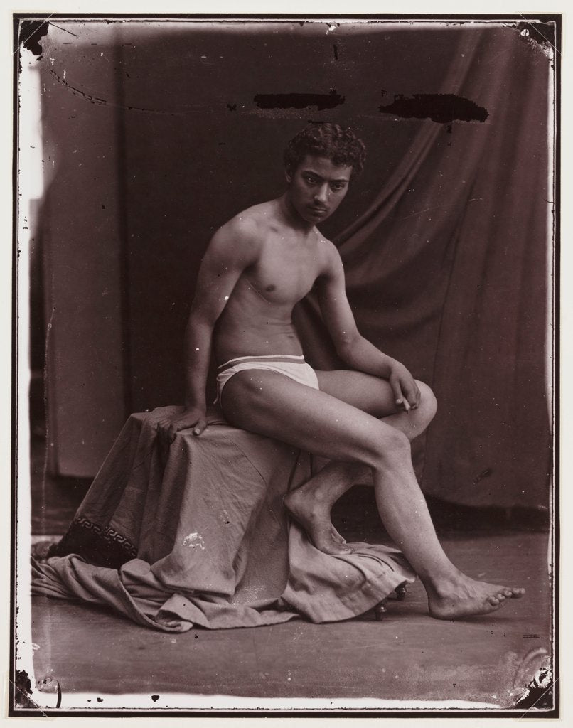 Detail of Artist's Study by Oscar Gustav Rejlander
