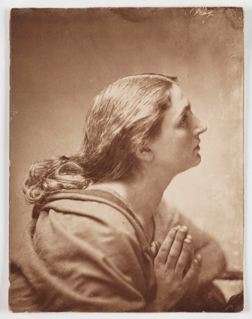 Detail of I Pray by Oscar Gustav Rejlander
