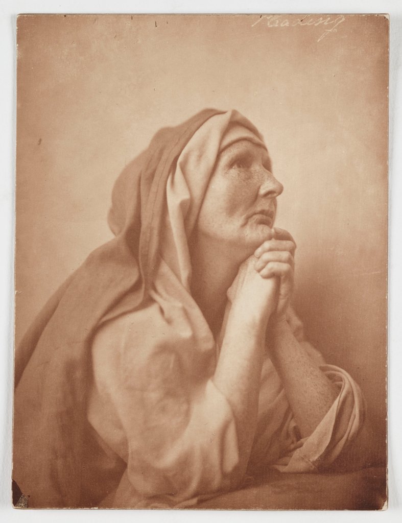 Detail of Pleading by Oscar Gustav Rejlander
