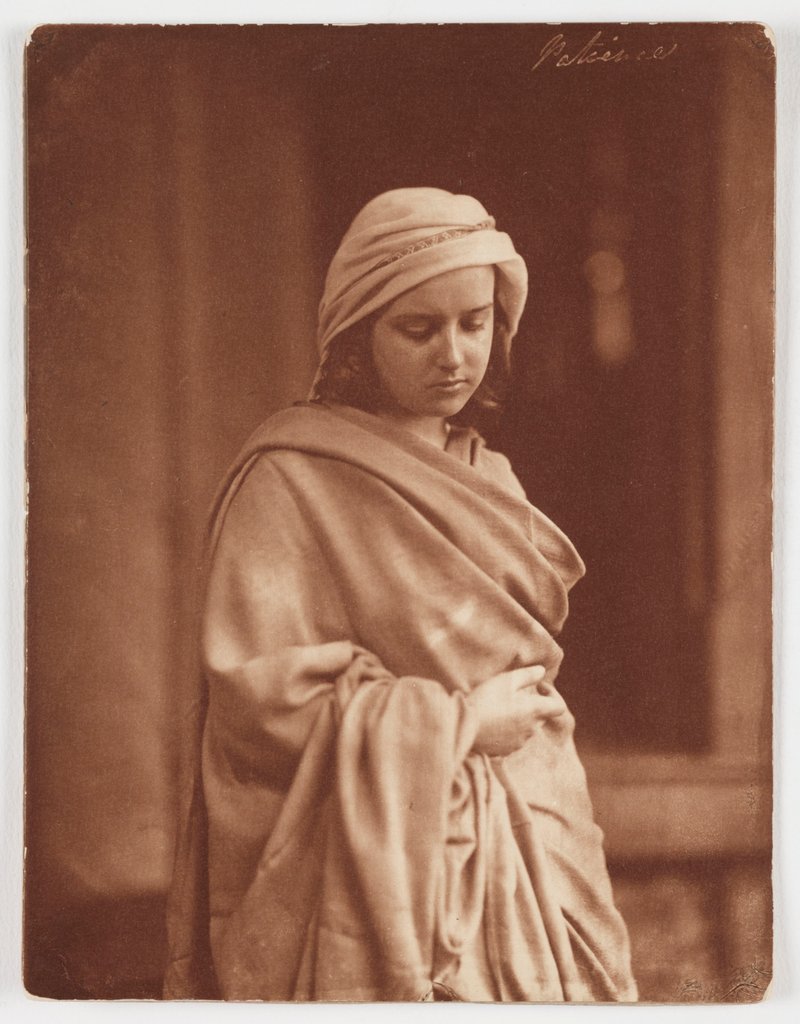 Detail of Patience by Oscar Gustav Rejlander