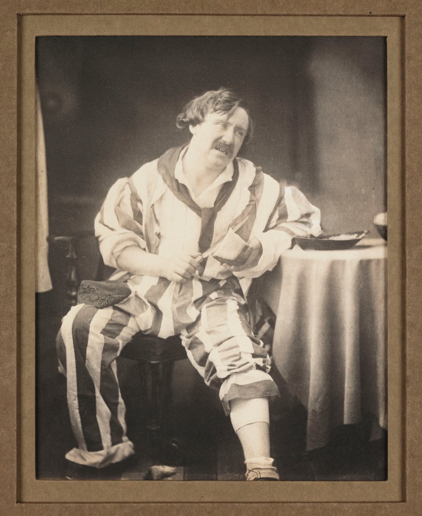 Detail of Mr Coleman as Belphegor by Oscar Gustav Rejlander