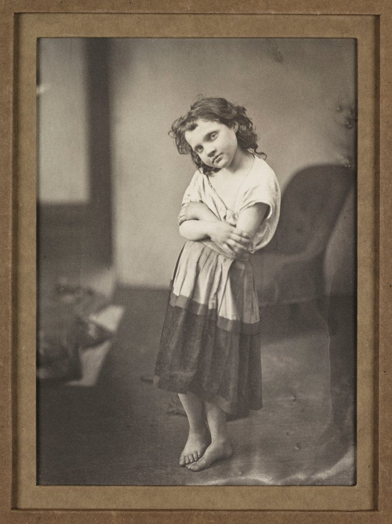 Detail of Waiting for the Kind Lady by Oscar Gustav Rejlander