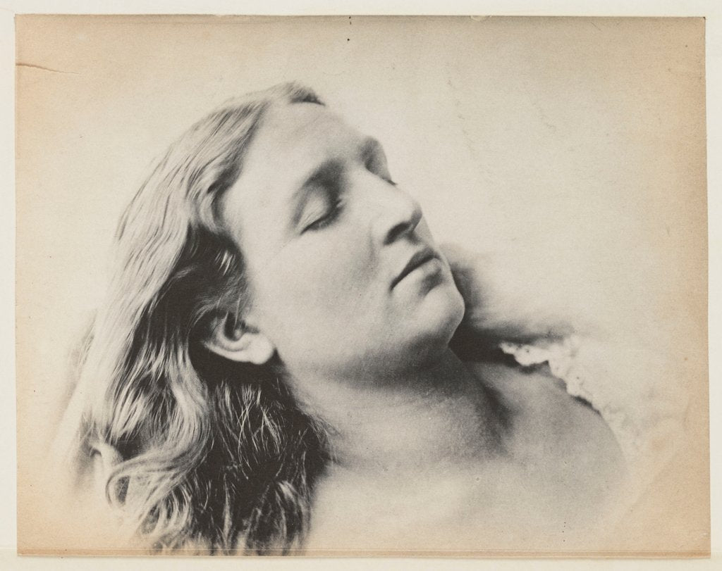 Detail of Sleep (A Portrait of Mrs Reijlander) by Oscar Gustav Rejlander